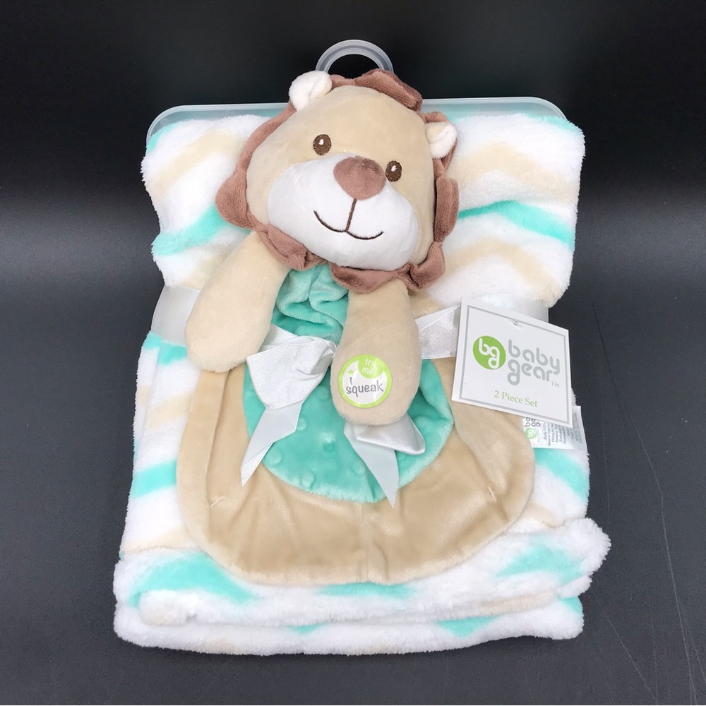 Baby Gear Baby Blanket & Lovey Set